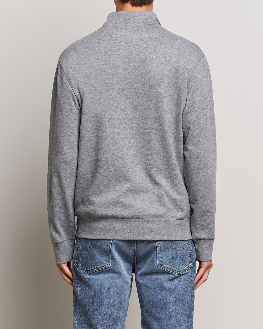 Herr | Tröjor | Polo Ralph Lauren | Tech Double Knit Half Zip Steel Heather