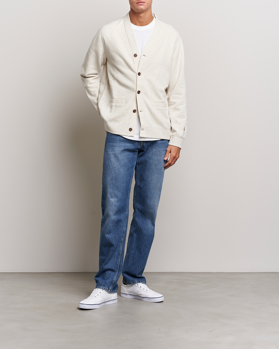 Herr | Tröjor | Polo Ralph Lauren | Cotton Cardigan New Sand Heather