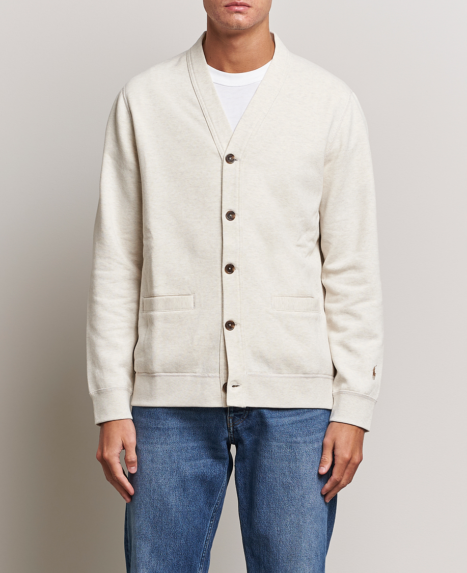 Herr | 30% rea | Polo Ralph Lauren | Cotton Cardigan New Sand Heather