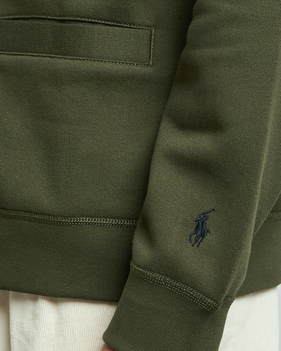 Herr | Tröjor | Polo Ralph Lauren | RL Fleece Cardigan Armadillo Green