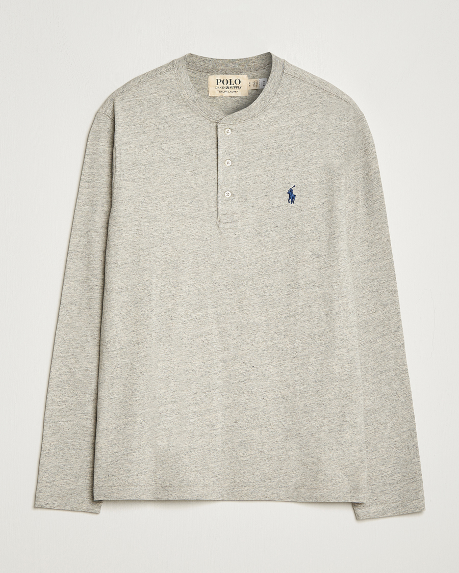 Herr | Tröjor | Polo Ralph Lauren | Slub Jersey Henley Loft Heather