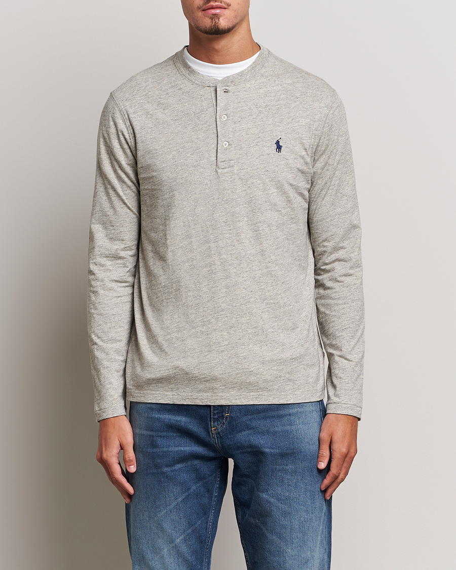 Herr | Polo Ralph Lauren | Polo Ralph Lauren | Slub Jersey Henley Loft Heather