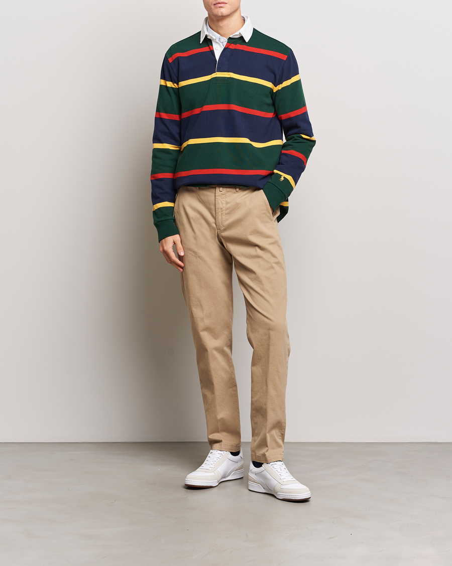 Herr | Tröjor | Polo Ralph Lauren | Jersey Striped Heavy Rugger Multi