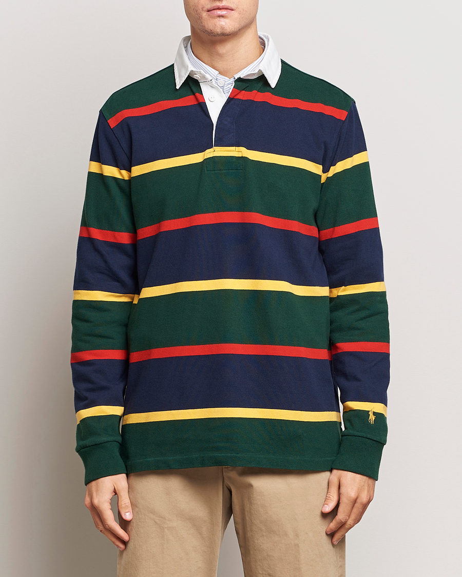 Herr | Tröjor | Polo Ralph Lauren | Jersey Striped Heavy Rugger Multi