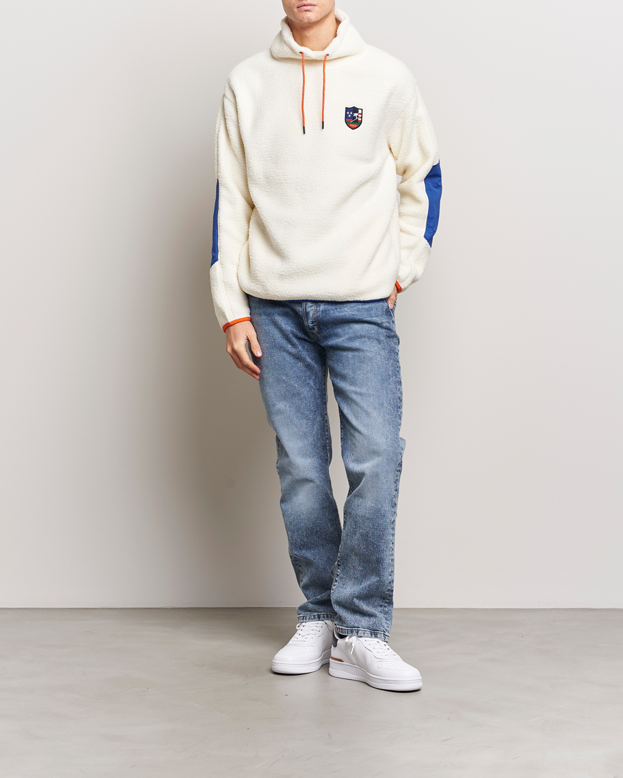 Herr | Tröjor | Polo Ralph Lauren | Vintage Fleece Sweater Clubhouse Cream Multi