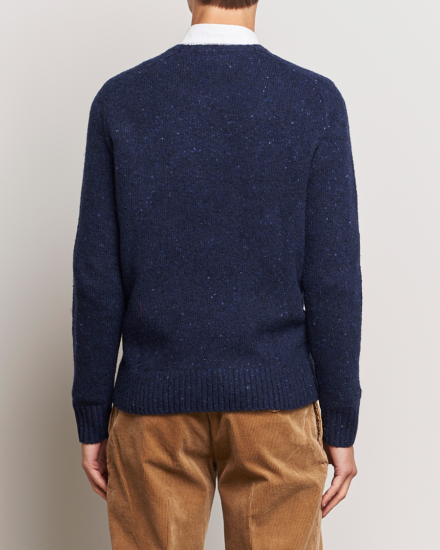 Herr | Tröjor | Polo Ralph Lauren | Wool Knitted Donegal Sweater Ancient Navy