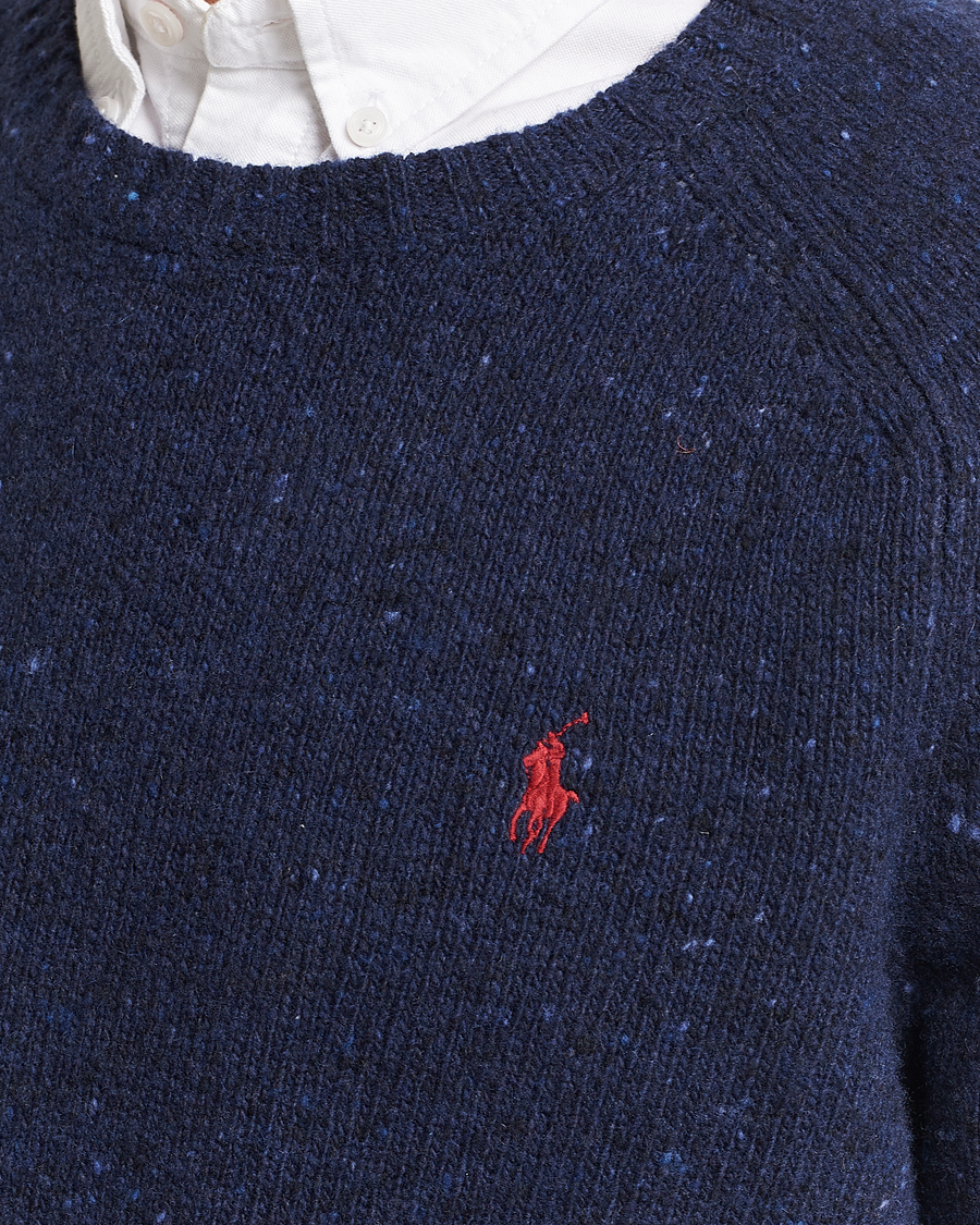Herr | Tröjor | Polo Ralph Lauren | Wool Knitted Donegal Sweater Ancient Navy