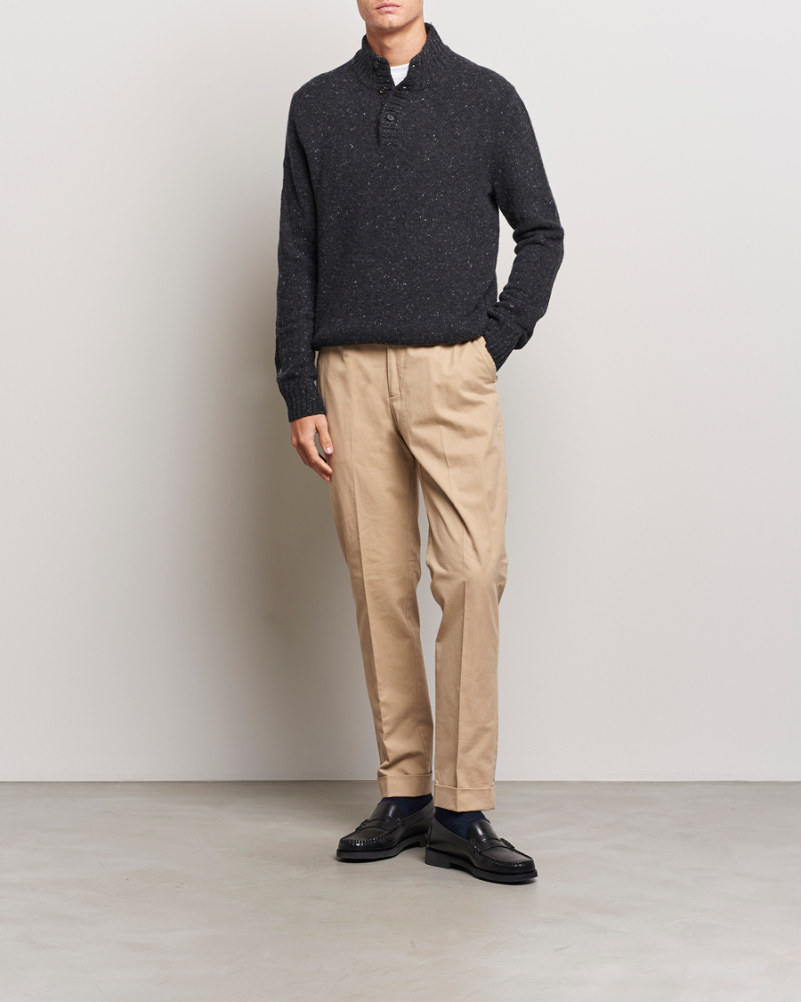 Herr | Tröjor | Polo Ralph Lauren | Wool Knitted Donegal Onyx