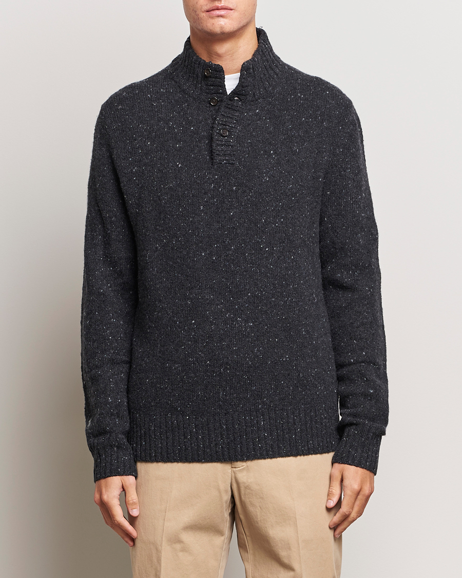 Herr | Tröjor | Polo Ralph Lauren | Wool Knitted Donegal Onyx