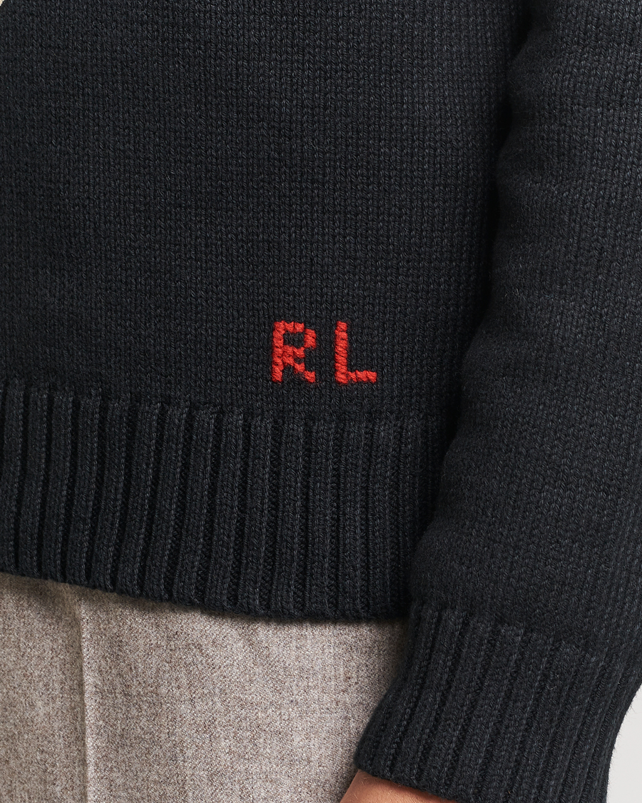Herr | Tröjor | Polo Ralph Lauren | Knitted Bear Sweater Black