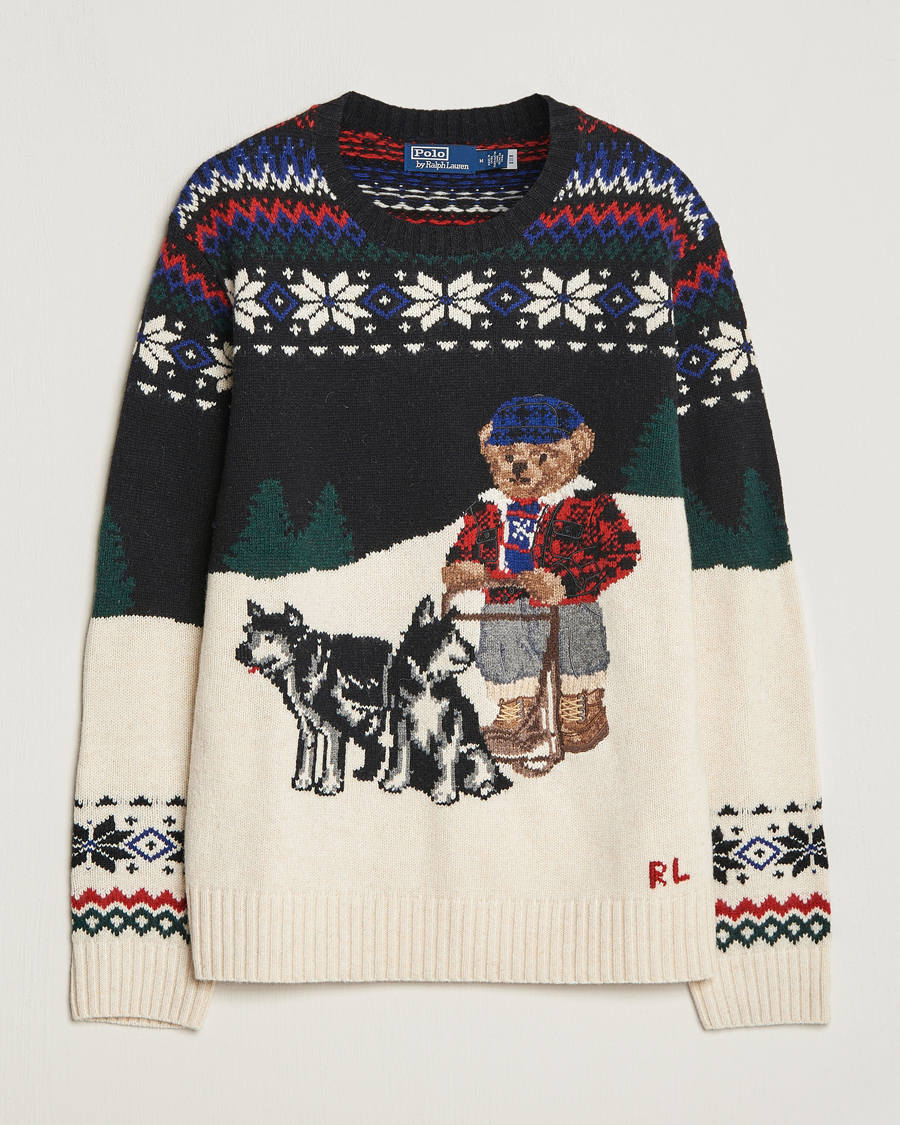 Herr | Tröjor | Polo Ralph Lauren | Wool Snowflake Sweater Multi