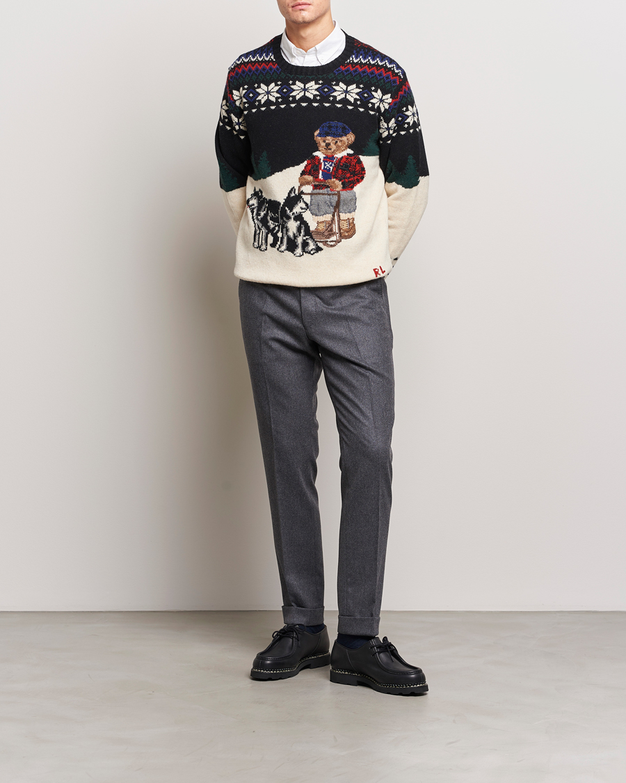 Herr | Tröjor | Polo Ralph Lauren | Wool Snowflake Sweater Multi