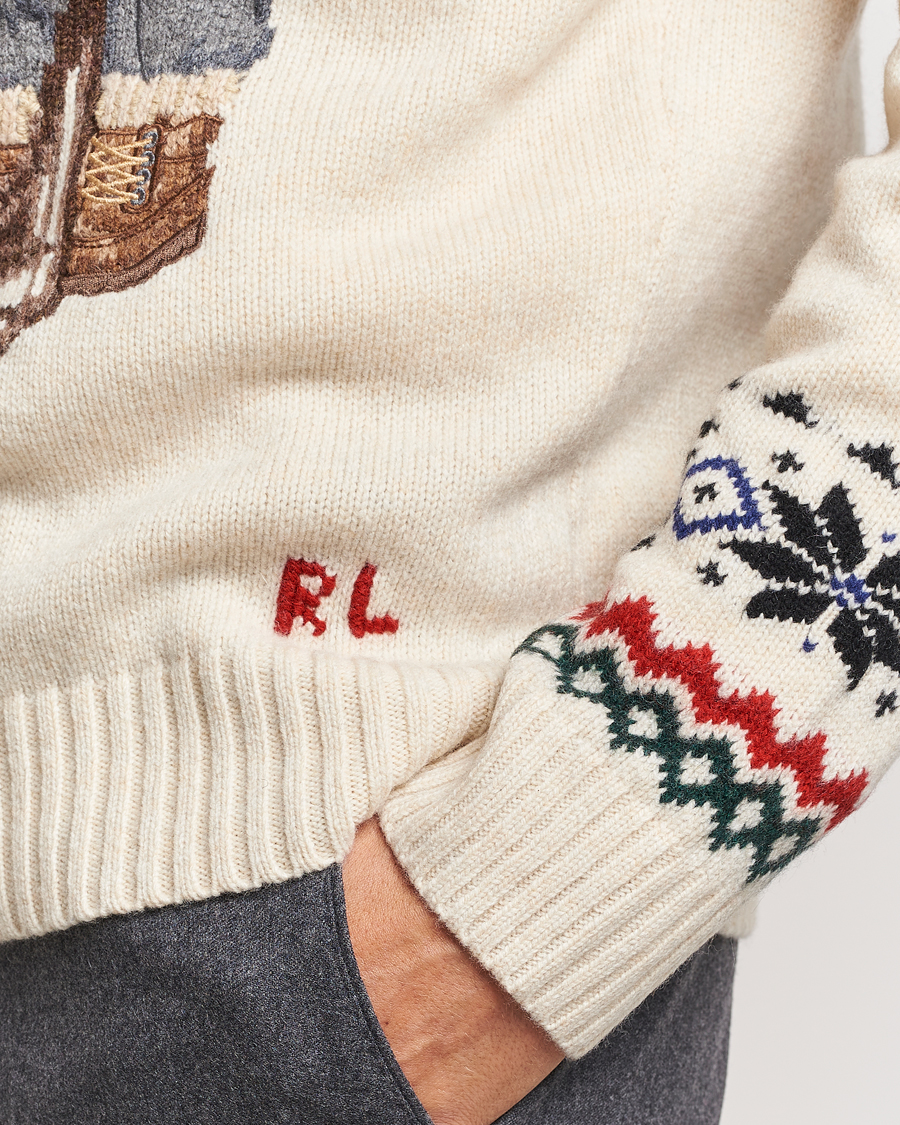 Herr | Tröjor | Polo Ralph Lauren | Wool Snowflake Sweater Multi