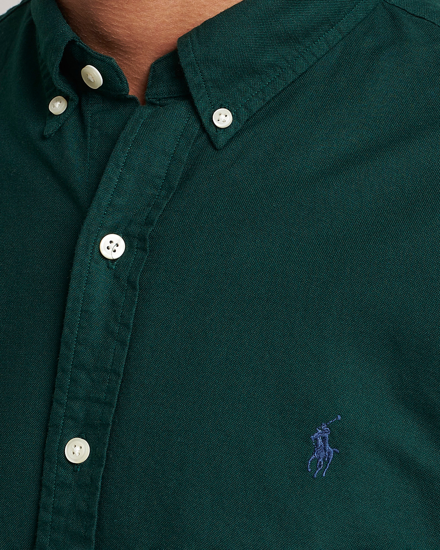 Herr | Skjortor | Polo Ralph Lauren | Slim Fit Garment Dyed Oxford Moss Agate