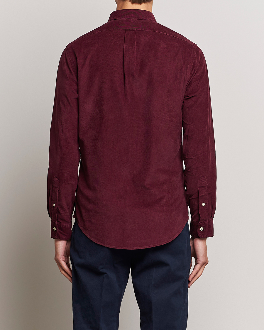 Herr | Skjortor | Polo Ralph Lauren | Slim Fit Corduroy Shirt Harvard Wine