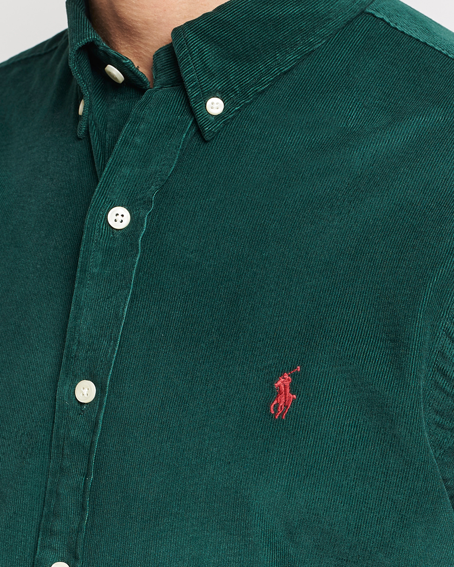 Herr | Skjortor | Polo Ralph Lauren | Slim Fit Corduroy Shirt Hunt Club Green