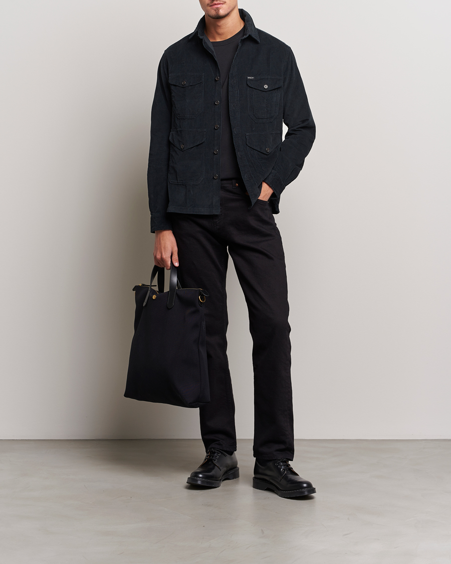 Herr | Skjortor | Polo Ralph Lauren | Corduroy Pocket Overshirt Black
