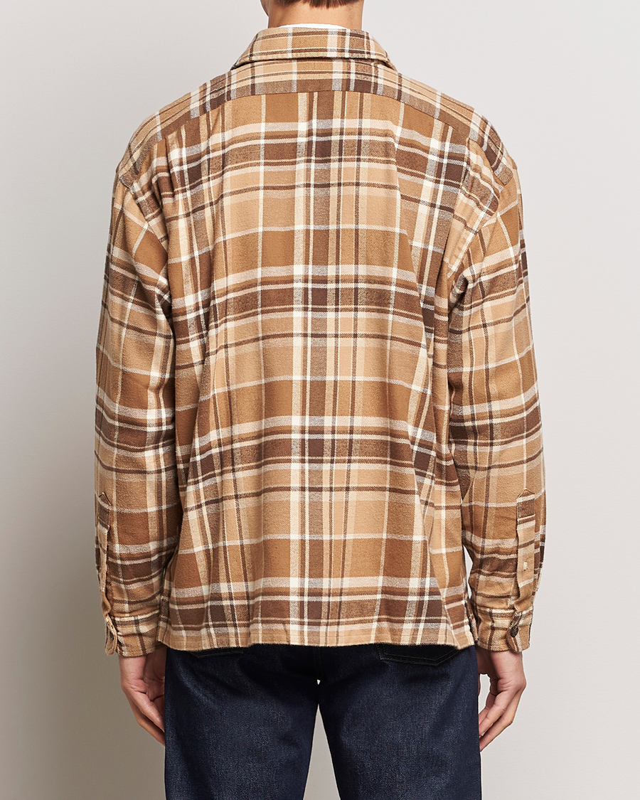 Herr | Skjortor | Polo Ralph Lauren | Brushed Flannel Checked Shirt Khaki/Brown