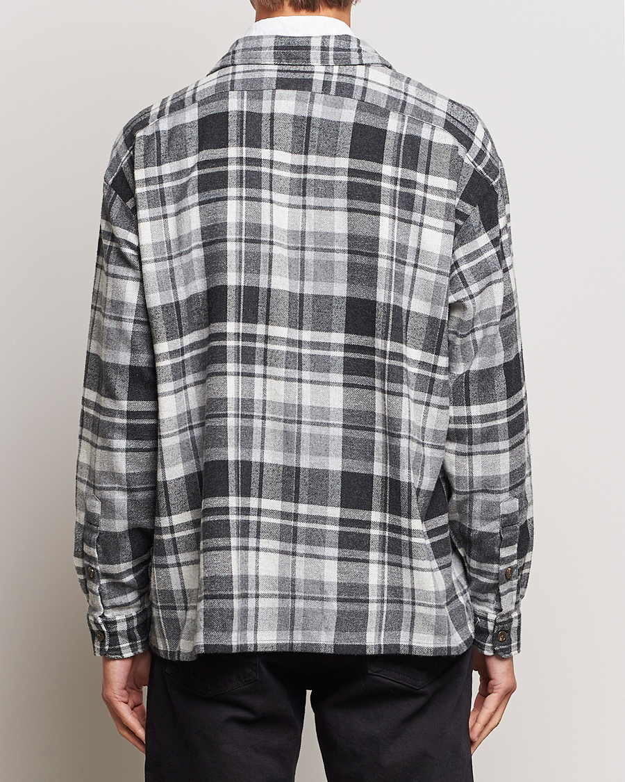 Herr | Skjortor | Polo Ralph Lauren | Brushed Flannel Checked Shirt Grey