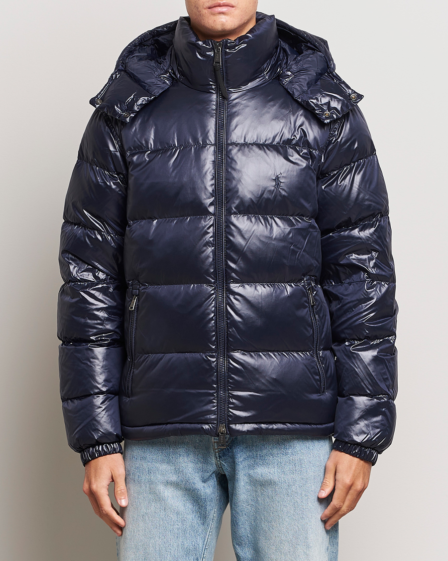 Herr | Jackor | Polo Ralph Lauren | Flint Glossy Down Jacket Collection Navy