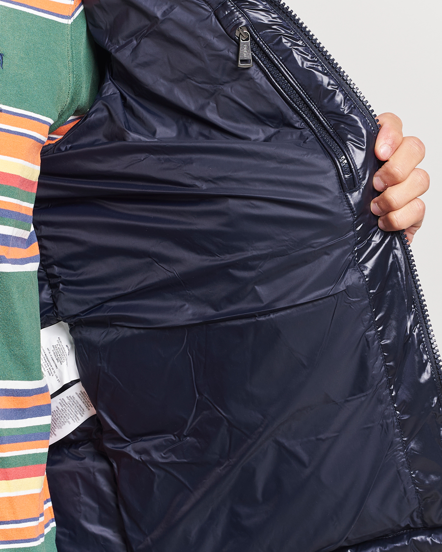 Herr | Jackor | Polo Ralph Lauren | Flint Glossy Down Jacket Collection Navy