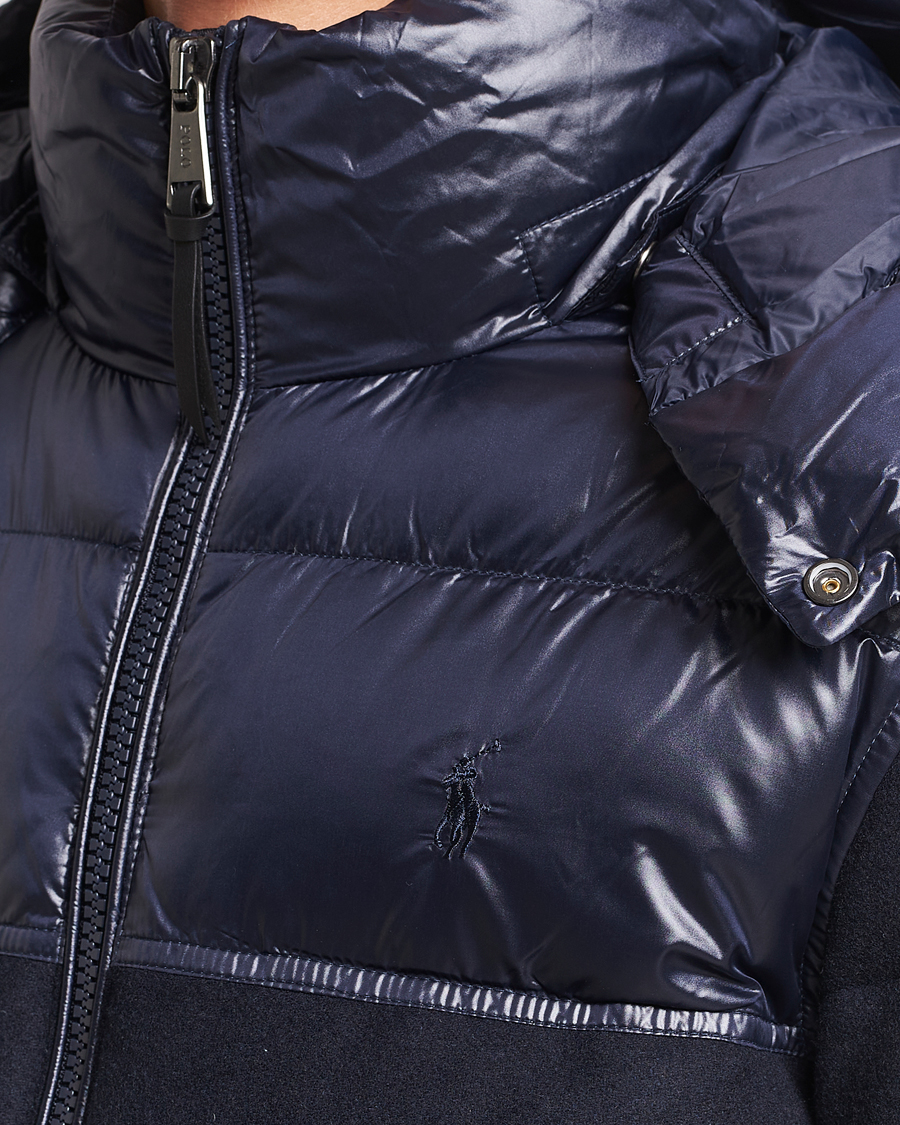 Herr | Jackor | Polo Ralph Lauren | Flint Wool Down Jacket Collection Navy