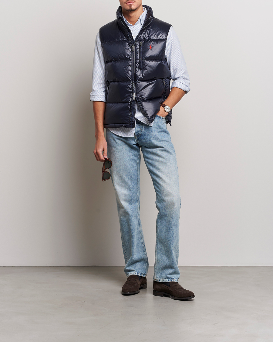 Herr | Jackor | Polo Ralph Lauren | El Cap High Gloss Down Vest Collection Navy