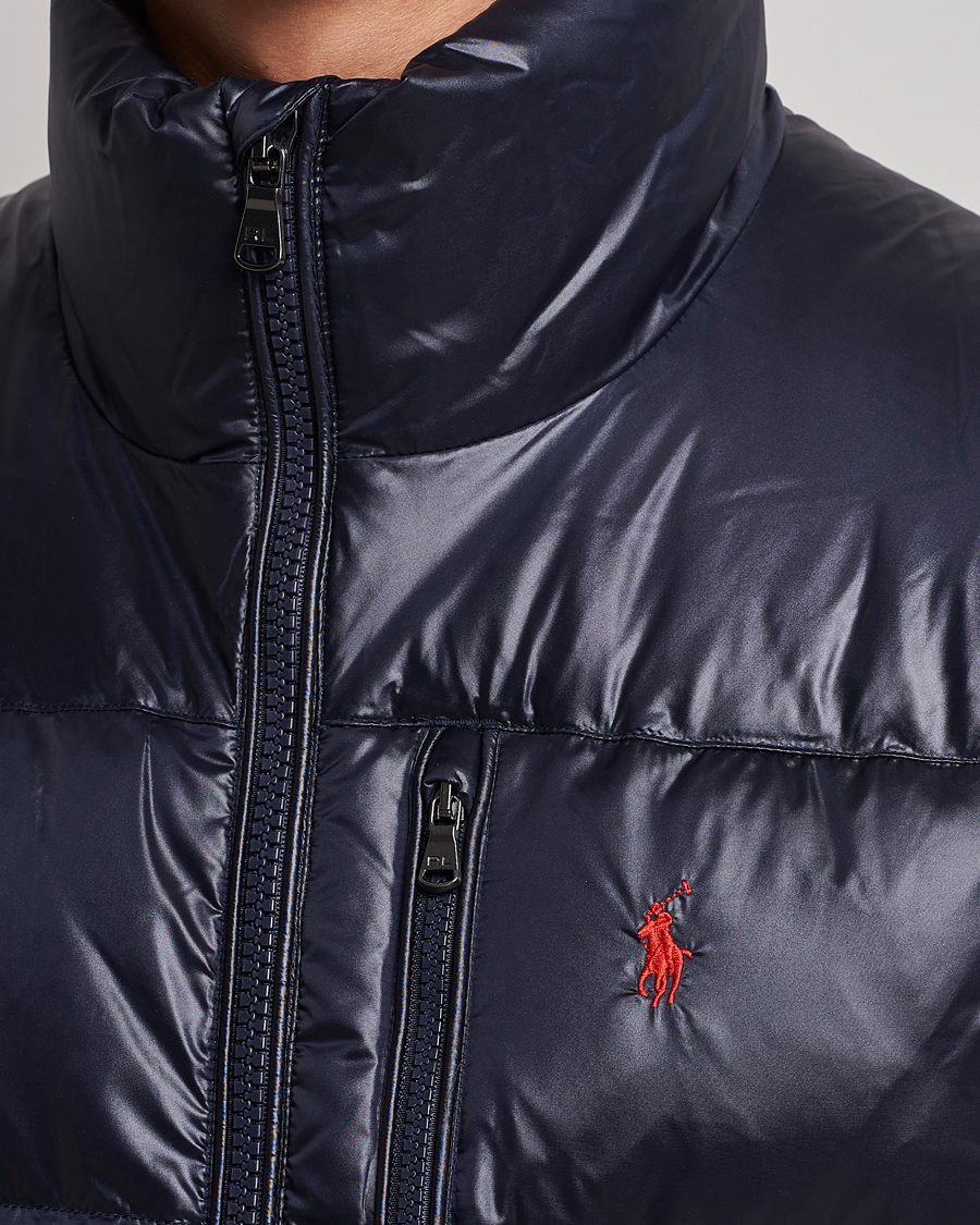 Herr | Jackor | Polo Ralph Lauren | El Cap High Gloss Down Vest Collection Navy