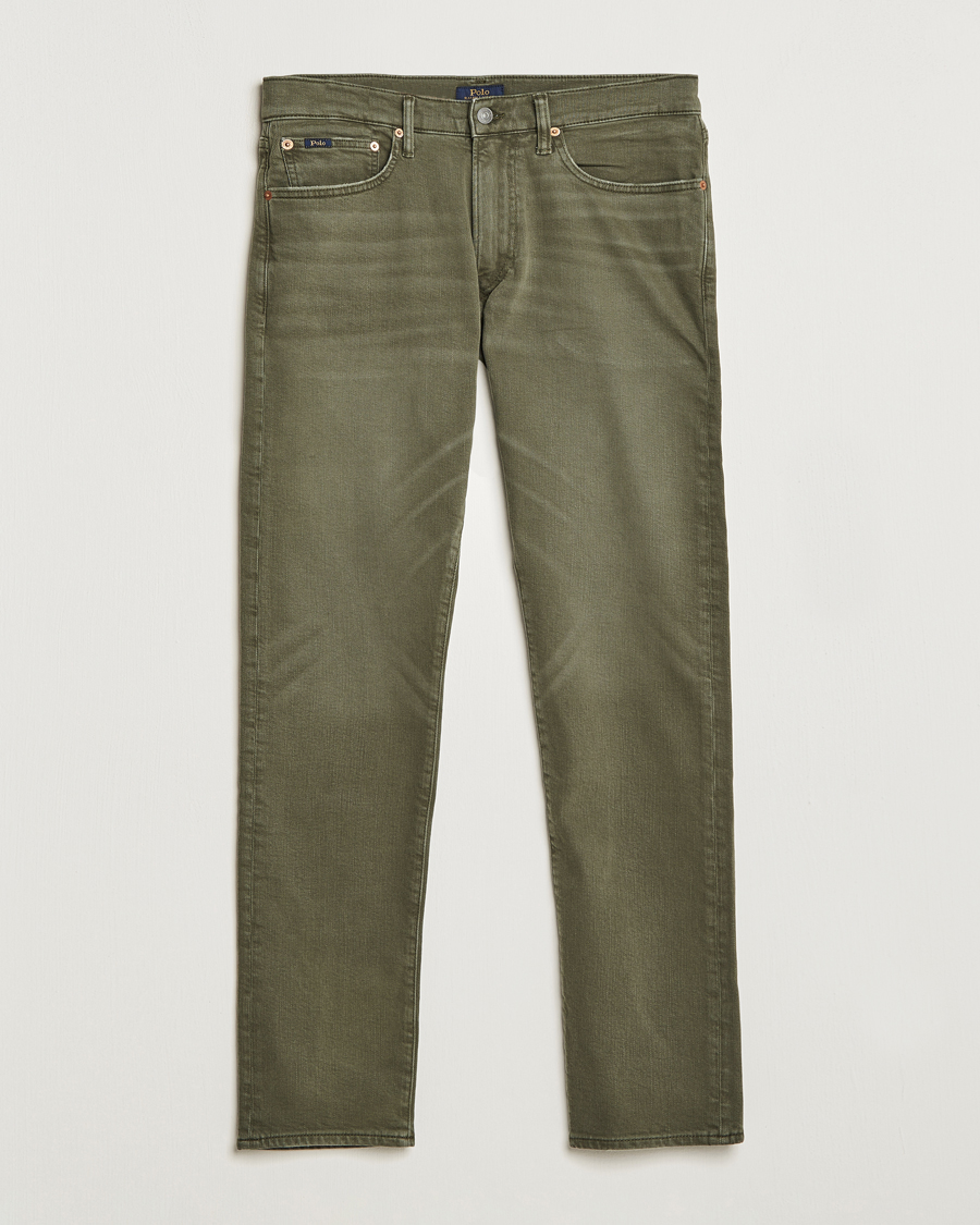 Herr | Byxor | Polo Ralph Lauren | Sullivan Slim Fit Stretch 5-Pocket Pants Green