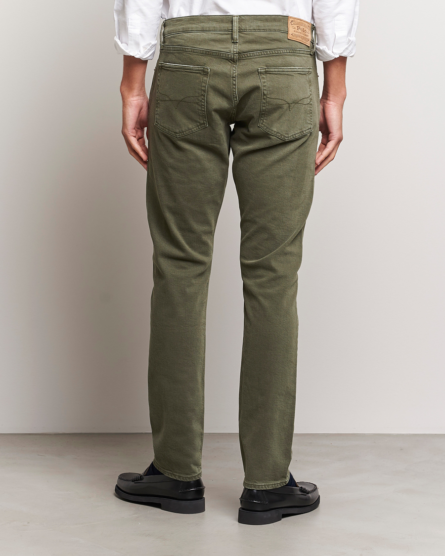 Herr | Byxor | Polo Ralph Lauren | Sullivan Slim Fit Stretch 5-Pocket Pants Green