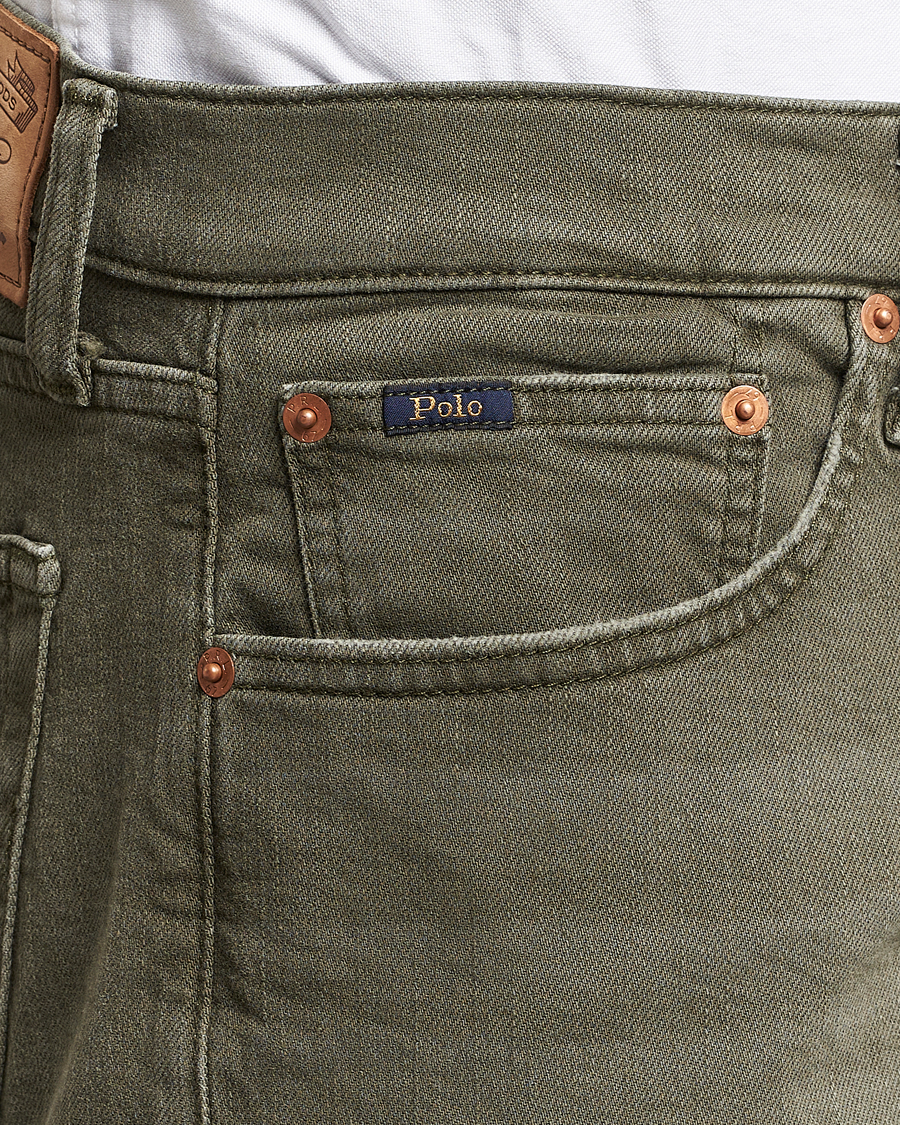 Herr | Byxor | Polo Ralph Lauren | Sullivan Slim Fit Stretch 5-Pocket Pants Green