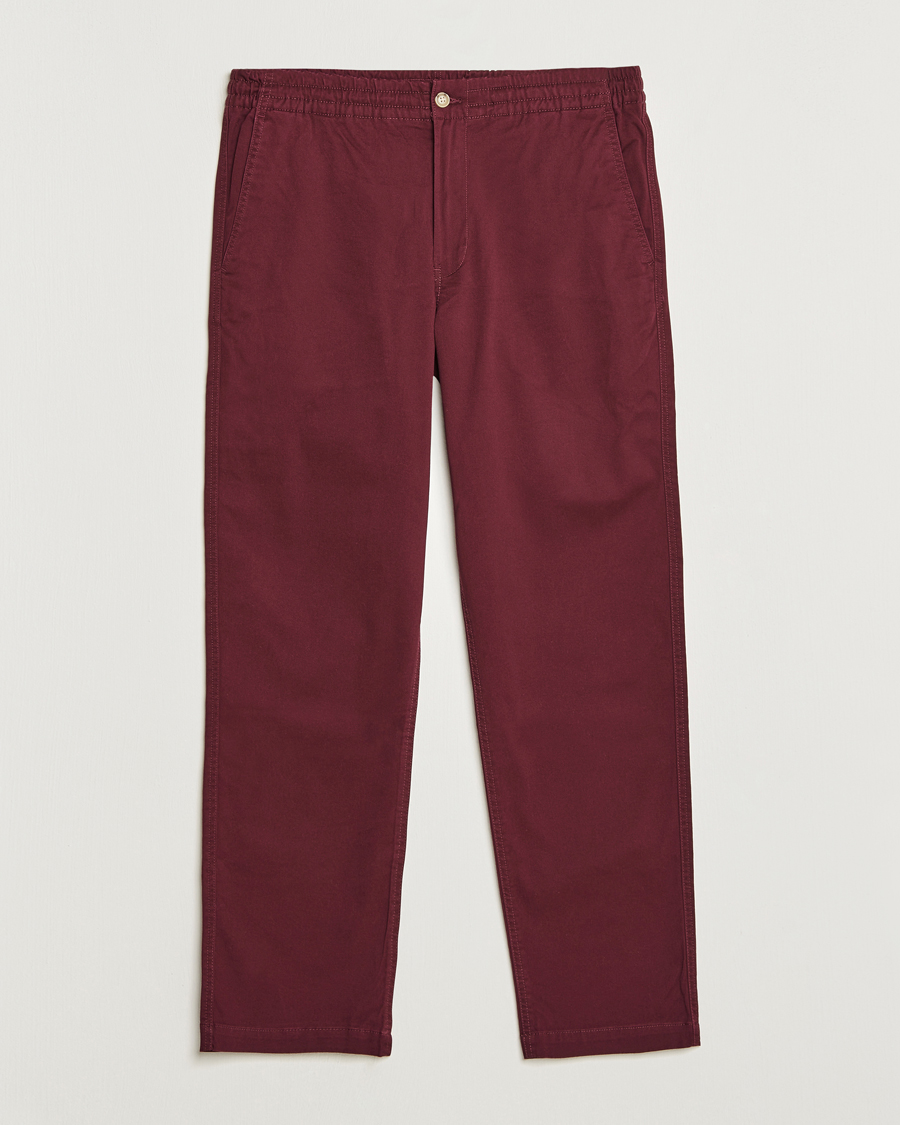 Herr | Byxor | Polo Ralph Lauren | Prepster Stretch Twill Drawstring Trousers Ruby