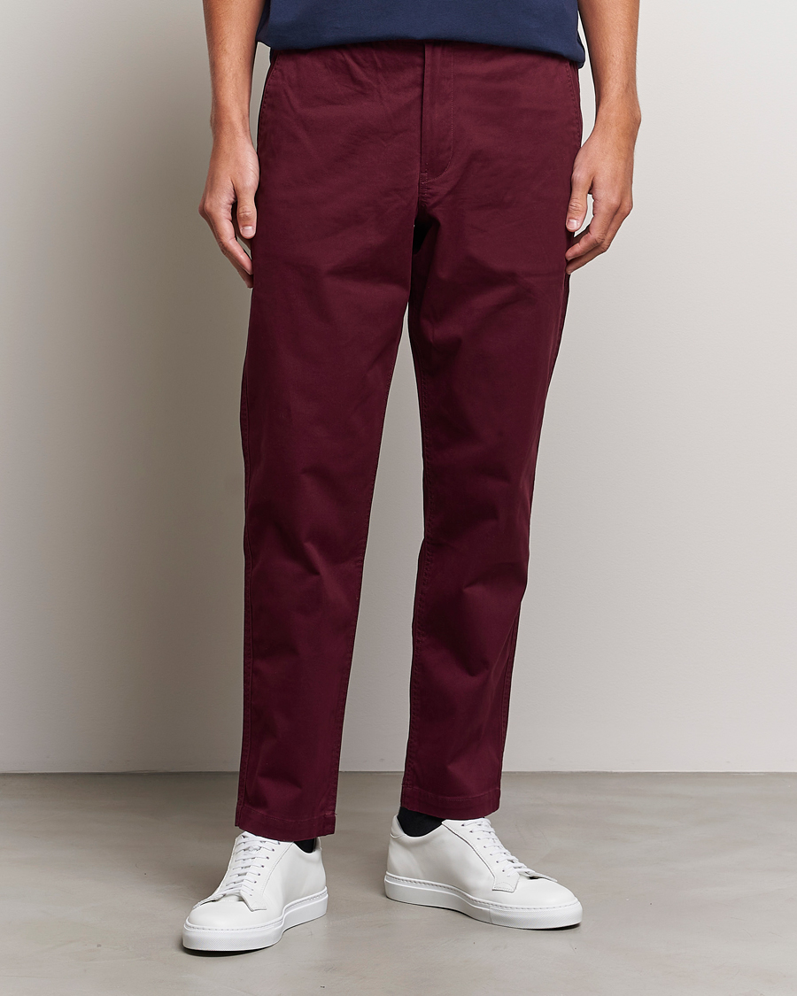 Herr | Byxor | Polo Ralph Lauren | Prepster Stretch Twill Drawstring Trousers Ruby
