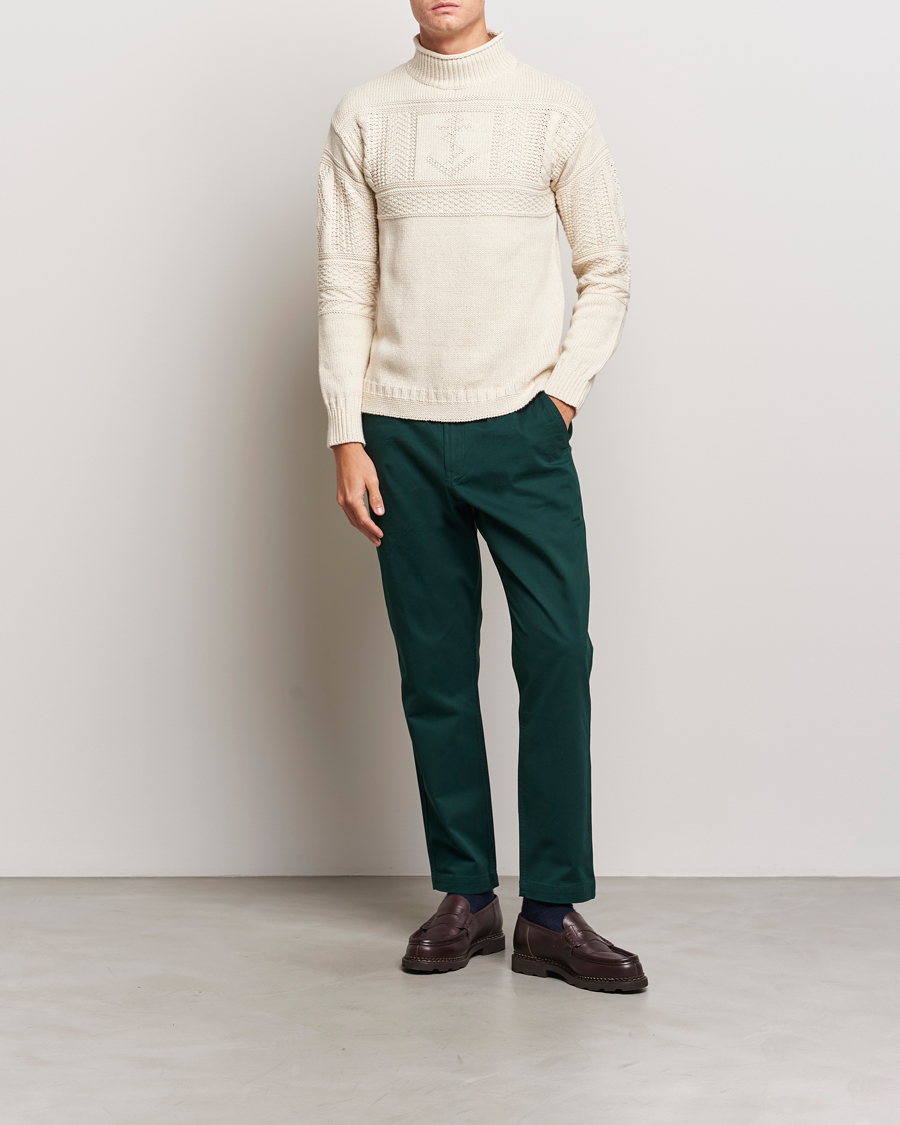 Herr | Byxor | Polo Ralph Lauren | Prepster Stretch Twill Drawstring Trousers Green