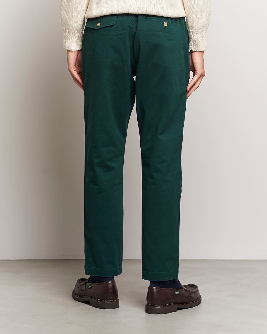 Herr | Byxor | Polo Ralph Lauren | Prepster Stretch Twill Drawstring Trousers Green
