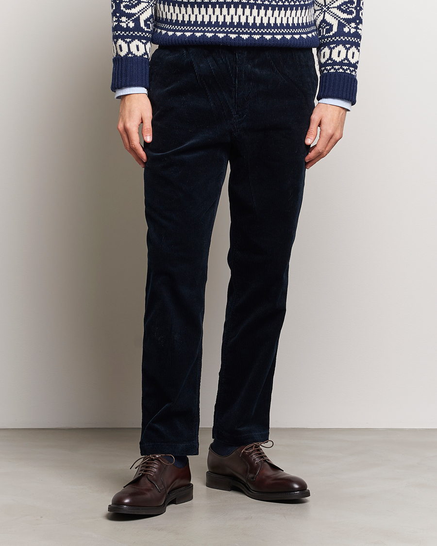 Herr | Byxor | Polo Ralph Lauren | Prepster Corduroy Drawstring Pants Aviator Navy