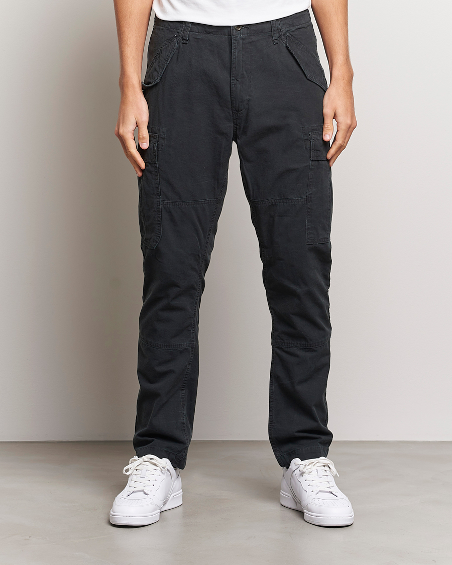 Herr |  | Polo Ralph Lauren | Slub Canvas Cargo Pants Black