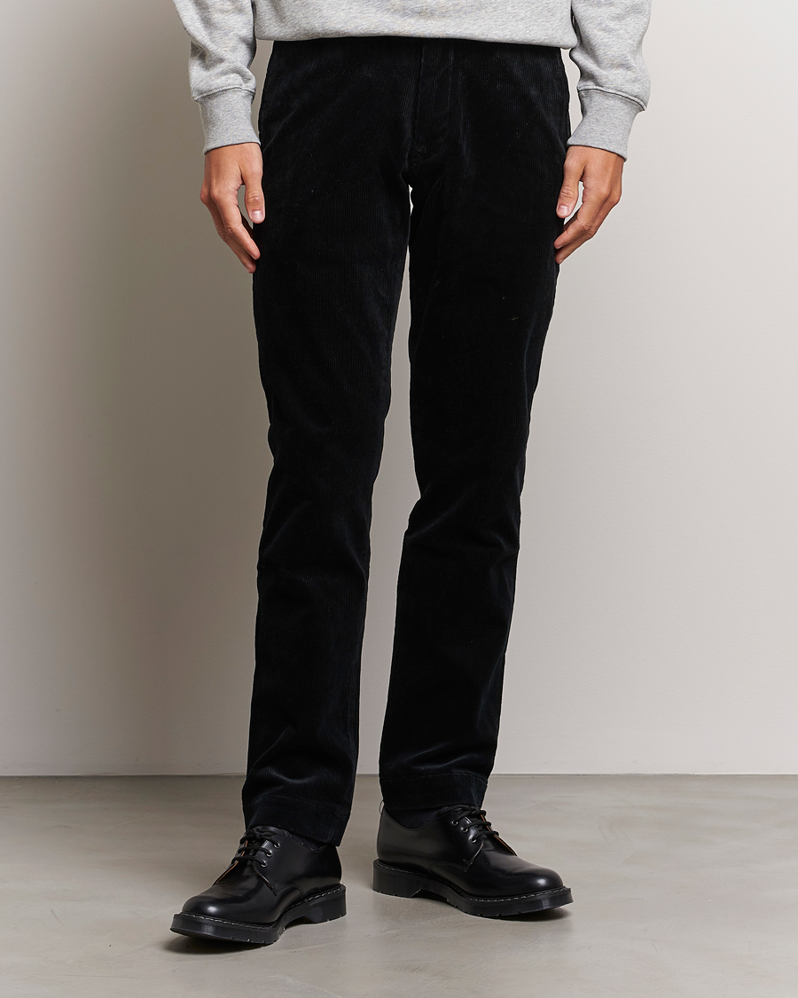 Herr | Byxor | Polo Ralph Lauren | Bedford Slim Fit Corduroy Trousers Black