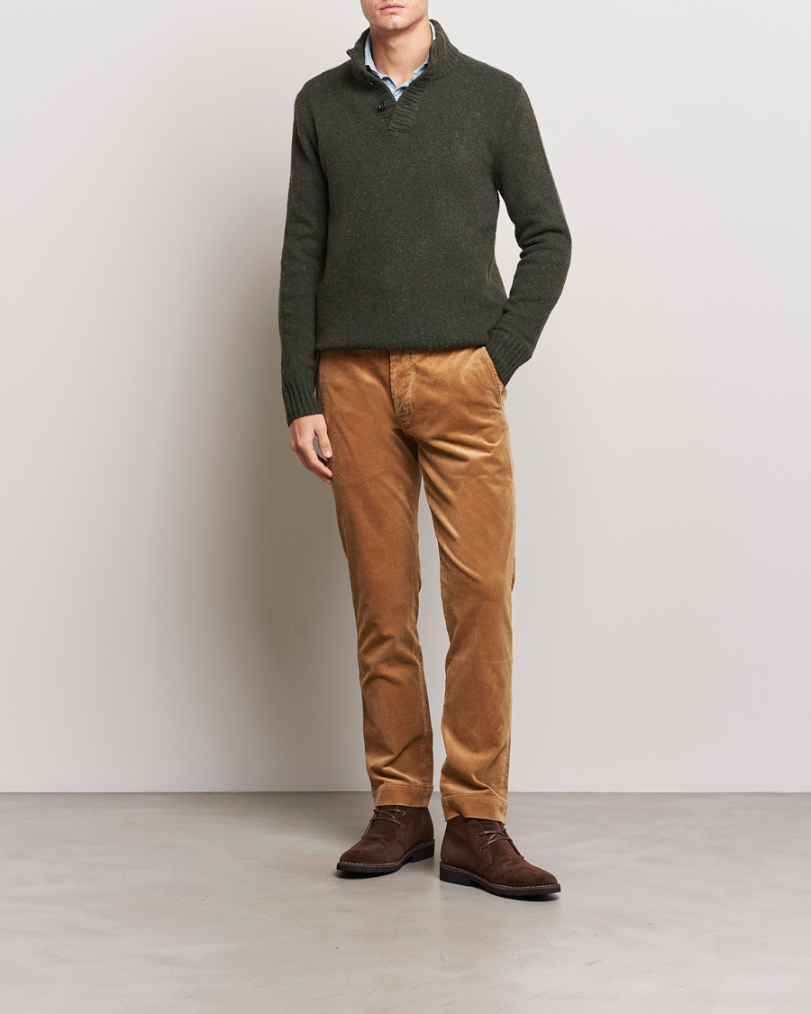 Herr | Byxor | Polo Ralph Lauren | Bedford Slim Fit Corduroy Trousers Golden Brown