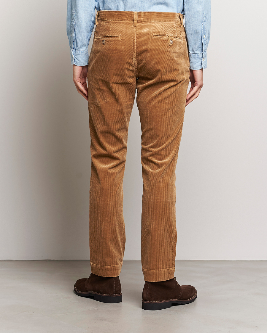Herr | Byxor | Polo Ralph Lauren | Bedford Slim Fit Corduroy Trousers Golden Brown
