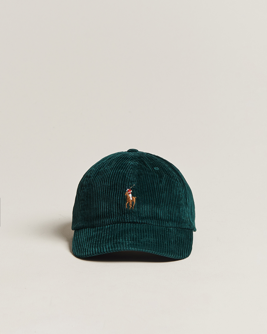 Herr | Polo Ralph Lauren Corduroy Cap College Green | Polo Ralph Lauren | Corduroy Cap College Green
