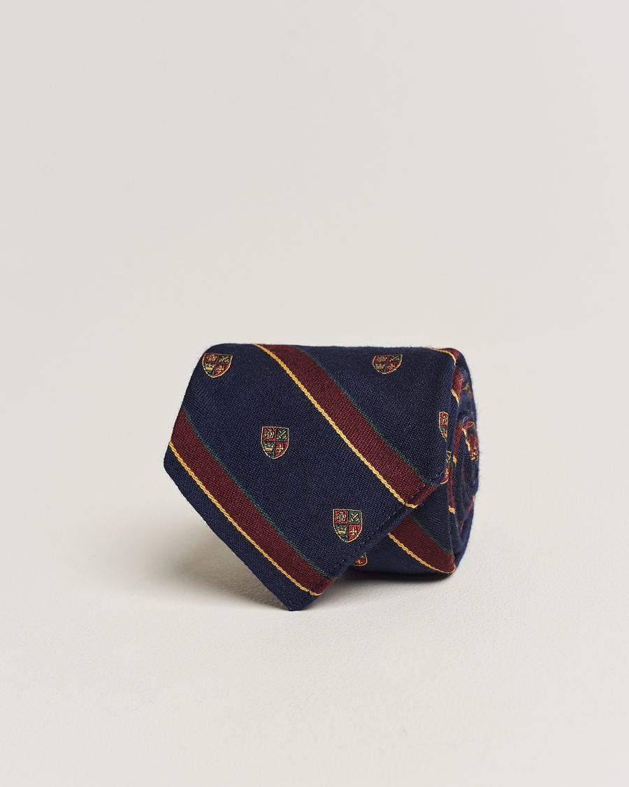 Herr | Polo Ralph Lauren Vintage Club Striped Tie Navy | Polo Ralph Lauren | Vintage Club Striped Tie Navy