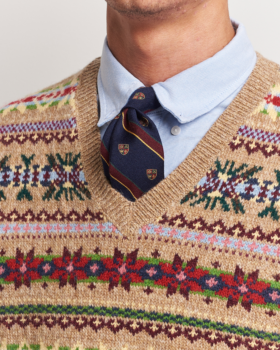 Herr | Polo Ralph Lauren | Polo Ralph Lauren | Vintage Club Striped Tie Navy