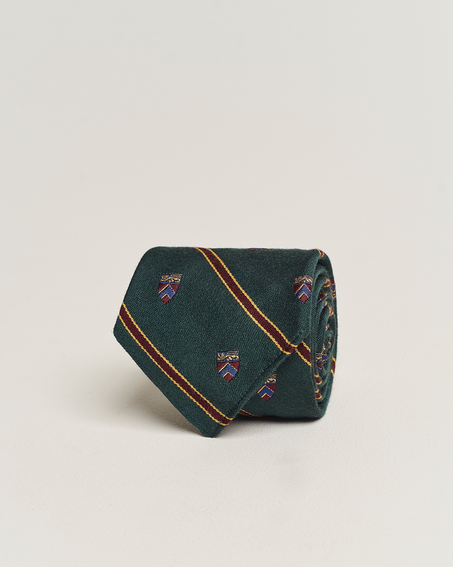Herr | Polo Ralph Lauren Vintage Club Striped Tie Green | Polo Ralph Lauren | Vintage Club Striped Tie Green
