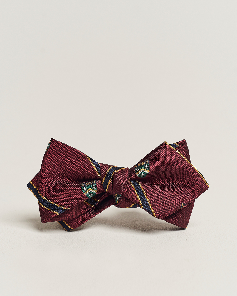 Herr | Slipsar | Polo Ralph Lauren | Vintage Club Striped Bow Tie Wine