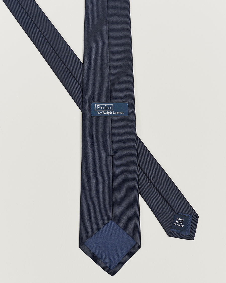 Herr | Slipsar | Polo Ralph Lauren | Solid Tie Navy