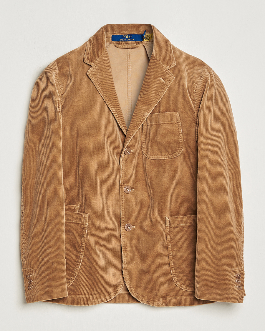 Herr | Kavajer | Polo Ralph Lauren | Corduroy Stretch Blazer Rustic Tan