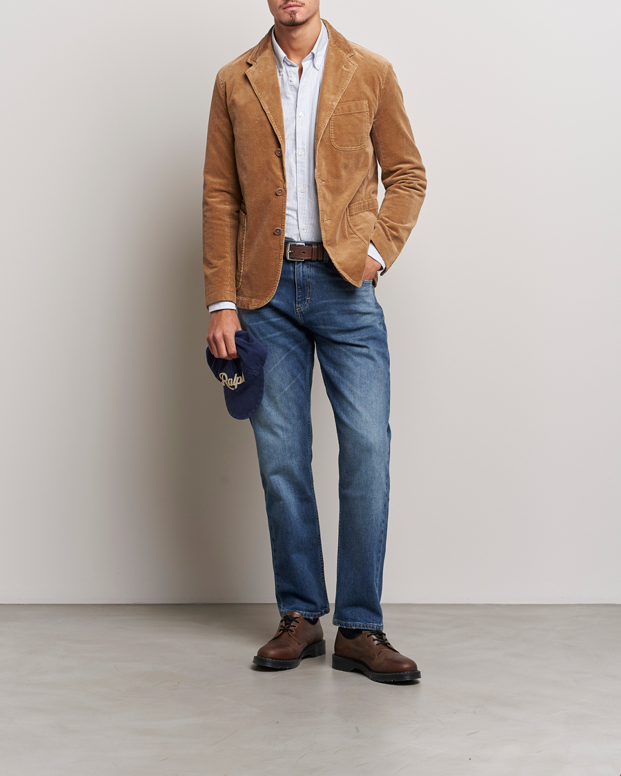 Herr | Kavajer | Polo Ralph Lauren | Corduroy Stretch Blazer Rustic Tan