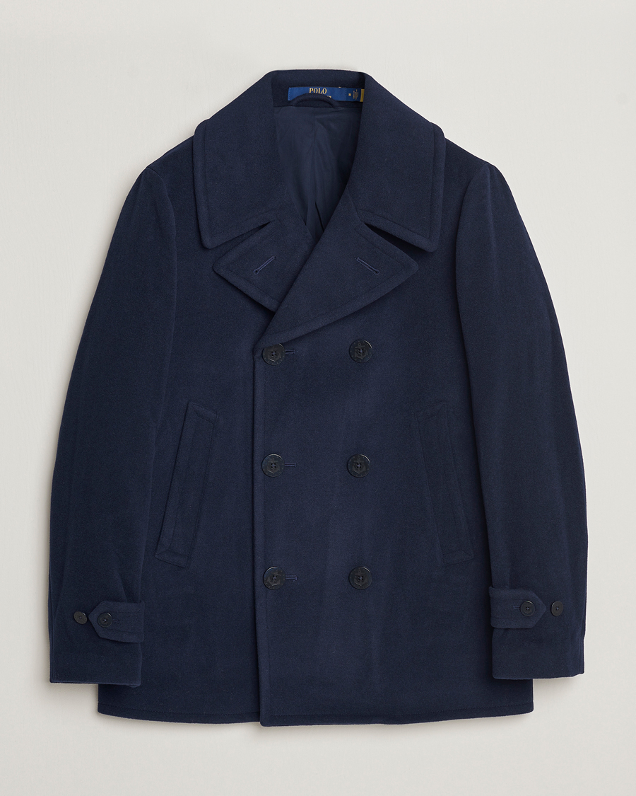 Herr | Jackor | Polo Ralph Lauren | Wool Peacoat Navy