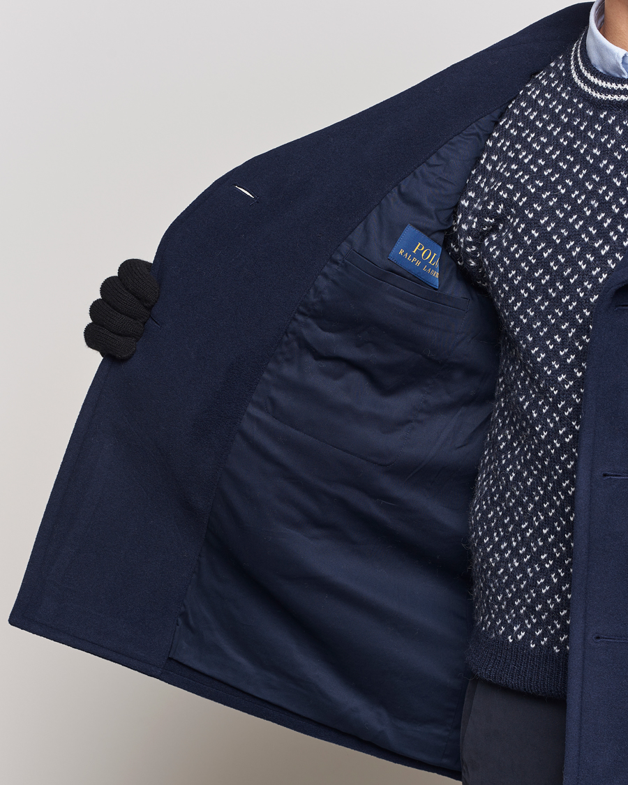 Herr | Jackor | Polo Ralph Lauren | Wool Peacoat Navy